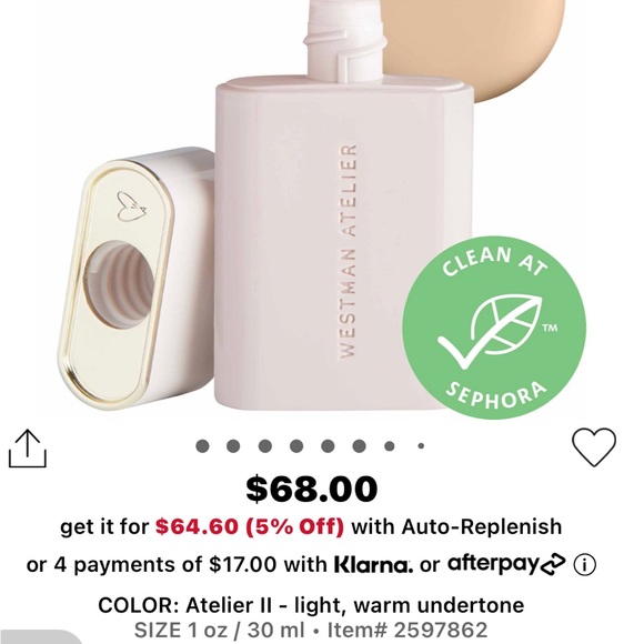 Westman atelier vital skincare complexion drops shade: atelier IV - Picture 1 of 1